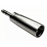 Cables Direct 3XLR-002 cable gender changer 6.35 mm XLR Metallic