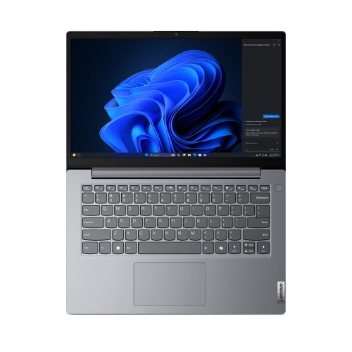 Lenovo V14 G5 IRL Intel Core 3 100U Laptop 35.6 cm (14") Full HD 16 GB DDR5-SDRAM 256 GB SSD Wi-Fi 6 (802.11ax) Windows 11 Pro Grey