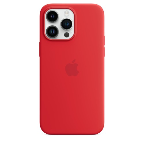 Apple iPhone 14 Pro Max Silicone Case with MagSafe - (PRODUCT)RED