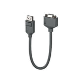 ALOGIC EL2DPVGA-ADP video cable adapter 0.2 m DisplayPort VGA (D-Sub) Black