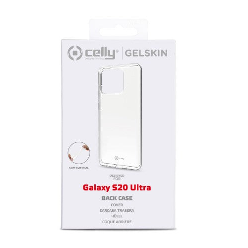 Celly GELSKIN991 mobile phone case 17.5 cm (6.9") Cover Transparent