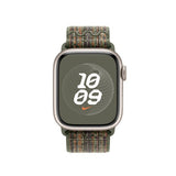 Apple 41mm Sequoia/Orange Nike Sport Loop