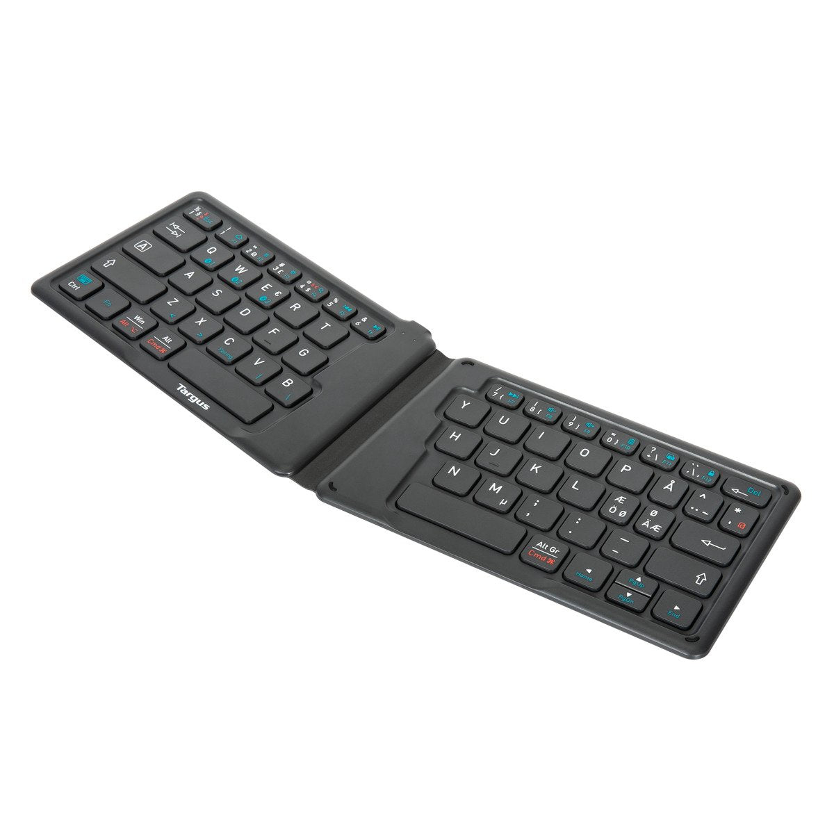 Targus AKF003NO keyboard Universal Bluetooth QWERTY Nordic Black  - Data Input Devices - Targus