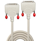 Lindy 2m Straight Through RS-232 Serial Cable, All Pins Connected, (25DM/25DF)