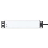 Intellinet 10" 1U PDU 4-way UK, With Indicator, Rackmount, Power Distribution Unit, UK 3-pin outlets, 3m power cord, output