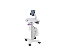 Ergotron StyleView Tablet Cart, SV10 Aluminium, White Multimedia cart