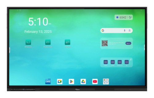 Optoma 3753RK interactive whiteboard 190.5 cm (75") 3840 x 2160 pixels Touchscreen Black