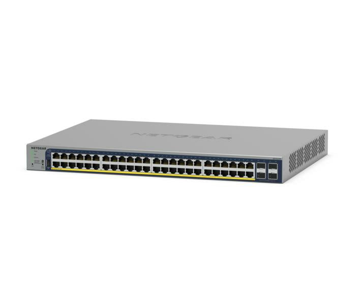 NETGEAR GS728TP Managed L2/L3/L4 Gigabit Ethernet (10/100/1000) Power over Ethernet (PoE) Grey  - Networking - Netgear