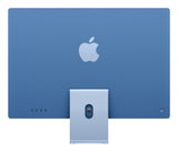 Apple iMac 24-inch with Retina 4.5K display: M4 chip with 10‑core CPU and 10‑core GPU, 16GB, 256GB SSD - Blue