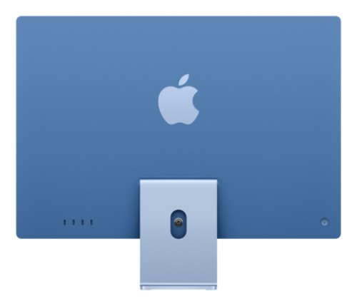 Apple iMac 24-inch with Retina 4.5K display: M4 chip with 10‑core CPU and 10‑core GPU, 24GB, 512GB SSD - Blue