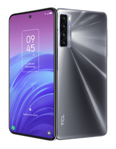 TCL 20L Eclipse Black 16.9 cm (6.67") Hybrid Dual SIM Android 11 4G USB Type-C 6 GB 128 GB 5000 mAh