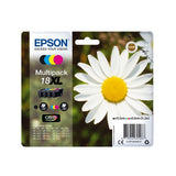 Epson C13T18164012/18XL Ink cartridge multi pack Bk,C,M,Y high-capacity 470pg + 3x450pg, 1x 12ml + 3x 7ml Pack=4 for Epson XP 30