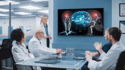 Avocor AVK-5510 Signage Display 139.7 cm (55") LED Wi-Fi 450 cd/m² 4K Ultra HD Built-in processor Android 16/7