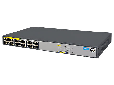 Hewlett Packard Enterprise 1420-24G-PoE+ (124W) Unmanaged L2 Gigabit Ethernet (10/100/1000) Power over Ethernet (PoE) 1U Grey