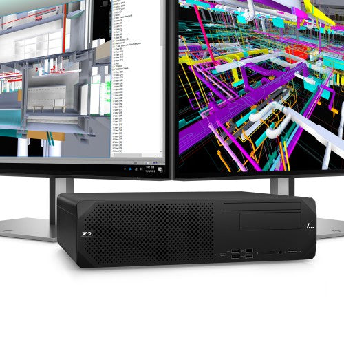 HP Z2 G9 Intel® Core™ i7 i7-14700 16 GB DDR5-SDRAM 512 GB SSD NVIDIA T400 Windows 11 Pro SFF Workstation AI Workstation Black