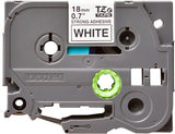 Brother TZE-S241 DirectLabel black on white extra strong Laminat 18mm x 8m for Brother P-Touch TZ 3.5-18mm/36mm/6-18mm/6-24mm/6-36mm