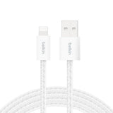 Belkin BoostCharge USB cable USB 2.0 USB A USB C/Lightning White