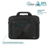 Mobilis The One 35.6 cm (14") Briefcase Black