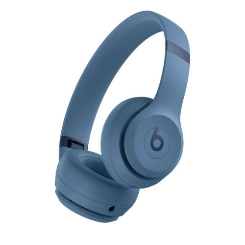 Apple Beats Solo 4 Headphones Wired & Wireless Head-band Calls/Music USB Type-C Bluetooth Blue