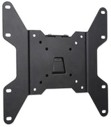 Manhattan Wall Mount for TV & Monitors (Fixed), For screens 23" to 42", VESA compatibility: all between 75x75mm to 200x200mm - check the dimensions of the four mounting holes on back of screen to ensure it fits, Max 30kg, Black, Bracket