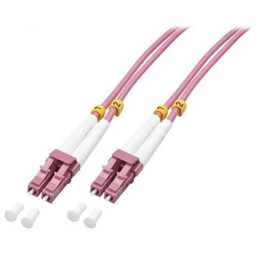 Lindy 5m Fibre Optic Cable LC/LC OM4