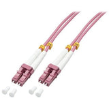 Lindy 5m Fibre Optic Cable LC/LC OM4