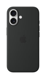 Apple iPhone 16 Silicone Case with MagSafe - Black