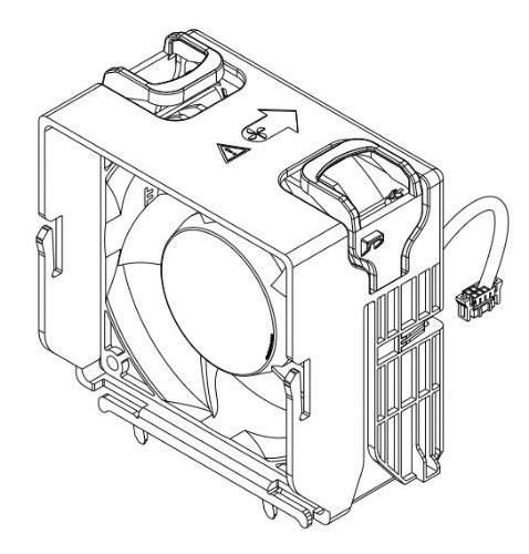 DELL 121-BBBX computer cooling system Computer case Fan