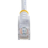 StarTech.com Cat5e Patch Cable with Snagless RJ45 Connectors - 3m, White