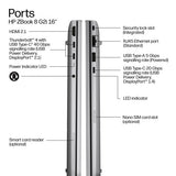 HP Z8G2I16 U9 386H 16 64GB/1T PC Copilot+ PC Intel Core Ultra 9 DDR5-SDRAM 1 TB SSD Windows 11 Pro Workstation AI Workstation, AI PC Silver
