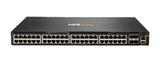 HPE Aruba Networking CX 6300M 48p 10M/100M/1G 4p SFP56 50G Power-to-Port 2xFan PSU TAA Bundle