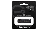 Kingston Technology IronKey 256GB Locker Plus 50 G2, FIPS 197, AES-256