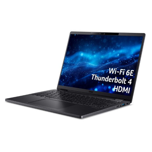 Acer TravelMate P6 TMP614-53, 14" WUXGA IPS SlimBezel, Intel Core i7-1355U, 16 GB LPDDR5, 512GB PCIe NVMe SED SSD, 3 Years Carry in, Windows 11 Pro