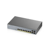 Zyxel GS1350-12HP Managed L2 Gigabit Ethernet (10/100/1000) Power over Ethernet (PoE) Grey
