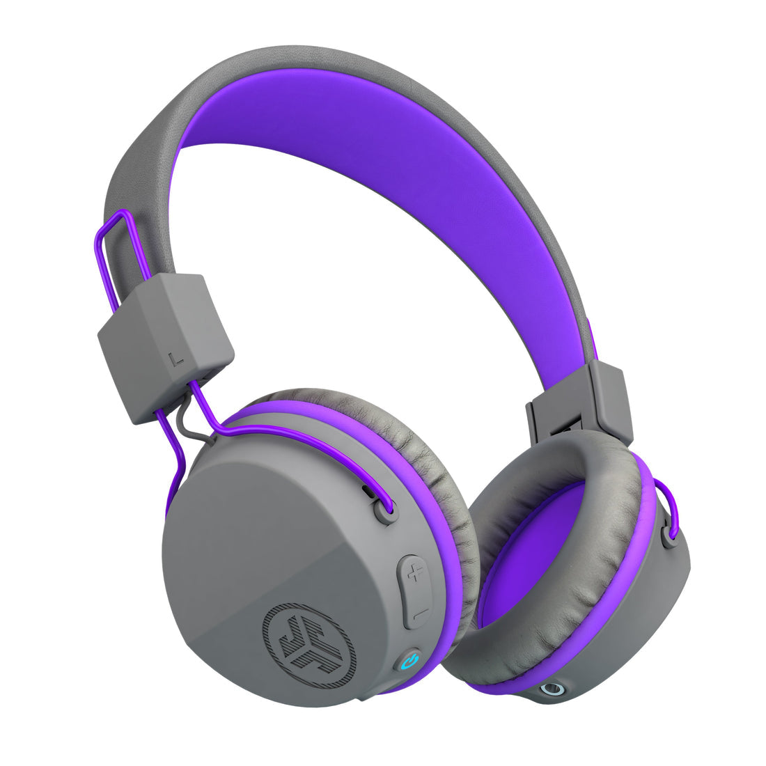 JLab JBuddies Studio Headphones Wireless Head-band Music Bluetooth Graphite, Violet  - AV & Photo - Jlab