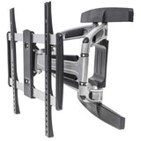 Manhattan Wall Mount for TV & Monitors (Full Motion), For screens 32" to 55", VESA compatibility: all between 100x100mm to 400x400mm - check the dimensions of the four mounting holes on back of screen to ensure it fits, Max 50kg, Black, Bracket, Lifetime
