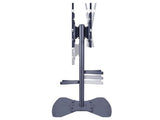 Multibrackets M Public Display Stand 165 HD Back to Back Black