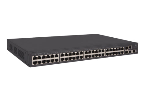 HPE FlexNetwork 5130 48G 2SFP+ 2XGT EI Managed L3 Gigabit Ethernet (10/100/1000) 1U Black