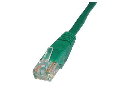 Cables Direct 2m Cat5e networking cable Green