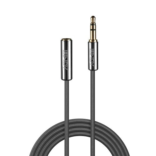 Lindy 10m 3.5mm Extension Audio Cable, Cromo Line