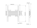 Multibrackets M Wallmount Pro MBW1U 400 Fixed Black