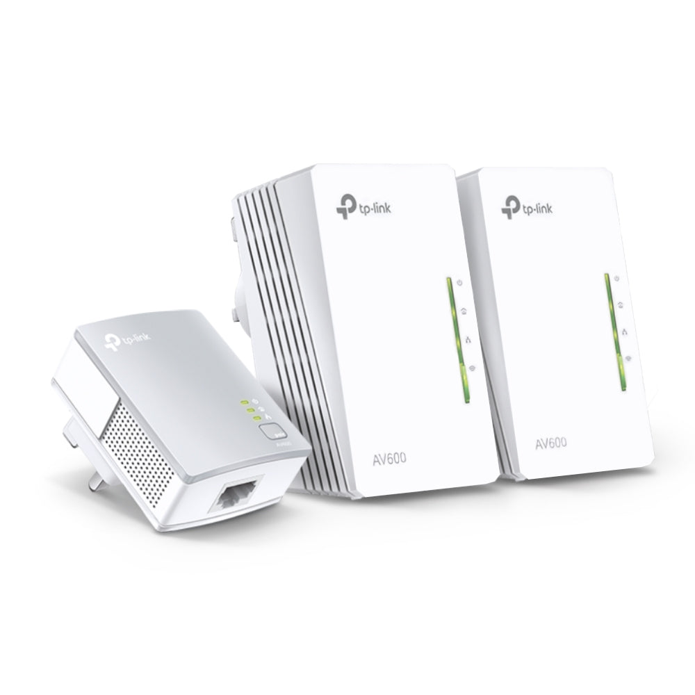 TP-Link Powerline 600 Wi-Fi 3-pack Kit  - Networking - TP-LINK