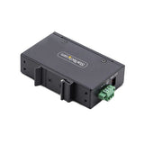 StarTech.com 5-Port Unmanaged Industrial Network Switch, 100/1000 Ethernet, DIN Rail/Wall-Mountable, Rugged IP30 Gigabit Switch, -40F-167F, 9~60V DC, TAA Compliant