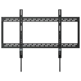 Manhattan Wall Mount for TV & Monitors (Fixed), For screens 60" to 100", VESA compatibility: all between 200x200mm to 900x600mm - check the dimensions of the four mounting holes on back of screen to ensure it fits, Max 50kg, Black, Bracket