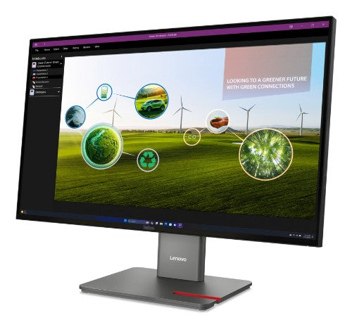 Lenovo ThinkVision P27Q-40 computer monitor 68.6 cm (27") 2560 x 1440 pixels Quad HD LED Black