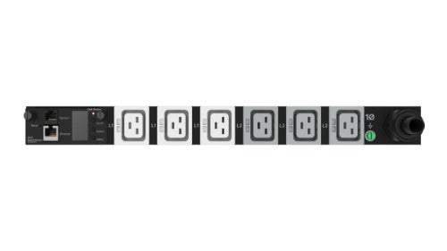 HPE G2 Metered Modular 4.9kVA/L6-30P 24A/208V Outlets (6) IEC C19/1U Horizontal NA/JP PDU