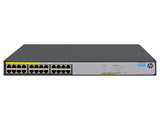 Hewlett Packard Enterprise 1420-24G-PoE+ (124W) Unmanaged L2 Gigabit Ethernet (10/100/1000) Power over Ethernet (PoE) 1U Grey