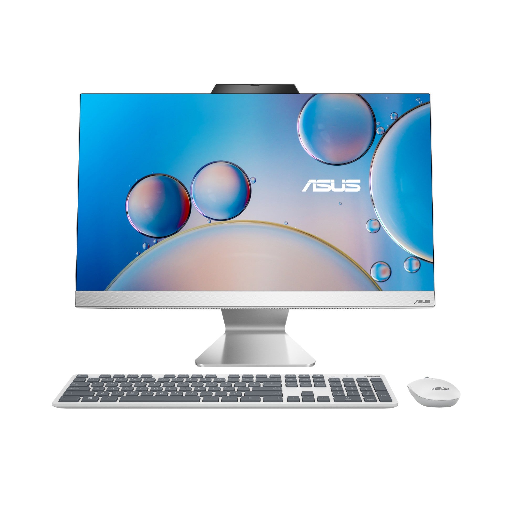 ASUS A3402WBAK-WA735W Intel® Core™ i5 i5-1235U 60.5 cm (23.8") 1920 x 1080 pixels All-in-One PC 8 GB DDR4-SDRAM 512 GB SSD Windows 11 Home Wi-Fi 6 (802.11ax) White  - Computers - ASUS