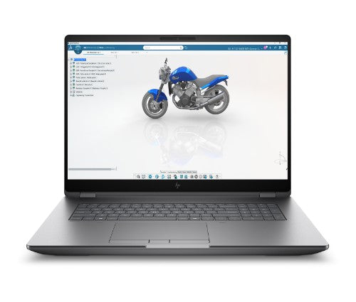 HP ZBook Fury G1i Intel Core Ultra 7 265HX Mobile workstation 45.7 cm (18") WQXGA 64 GB DDR5-SDRAM 1 TB SSD NVIDIA RTX PRO 1000 Blackwell Wi-Fi 7 (802.11be) Windows 11 Pro AI Workstation, AI PC Silver