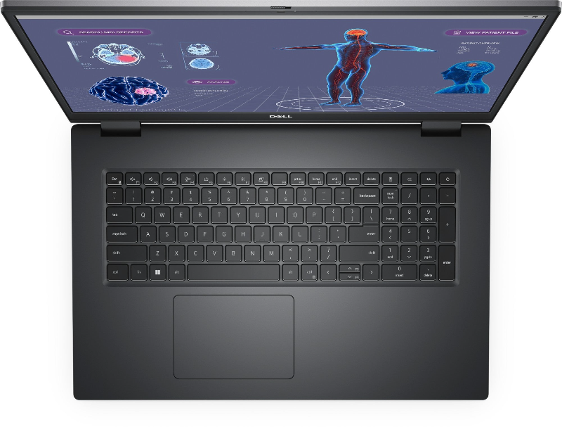 DELL Precision 7780 Mobile workstation 43.9 cm (17.3") Full HD Intel® Core™ i7 i7-13850HX 32 GB DDR5-SDRAM 1 TB SSD NVIDIA RTX 3500 Ada Wi-Fi 6E (802.11ax) Windows 11 Pro Grey